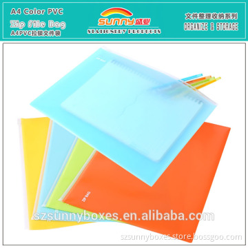 Office & School Suppliers A4 Waterproof PVC Stationery Zip Lock Organizer Bag